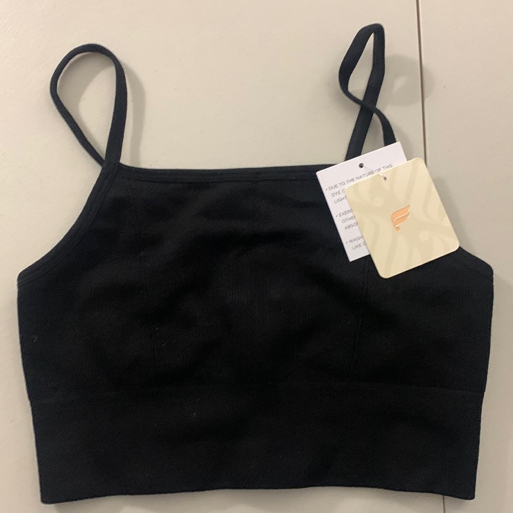 Fabletics cloud seamless midi bralette size medium